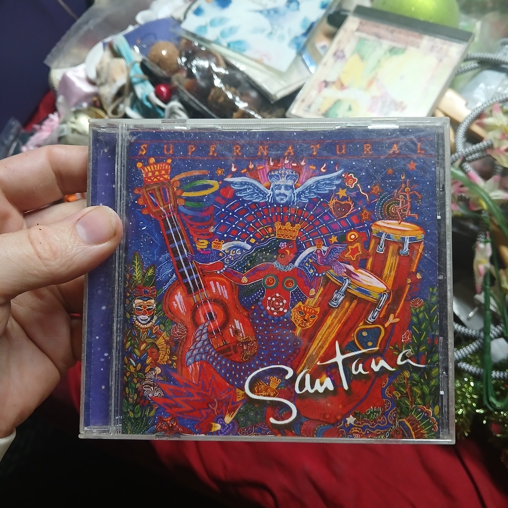 CD album "Supernatural" by Santana.